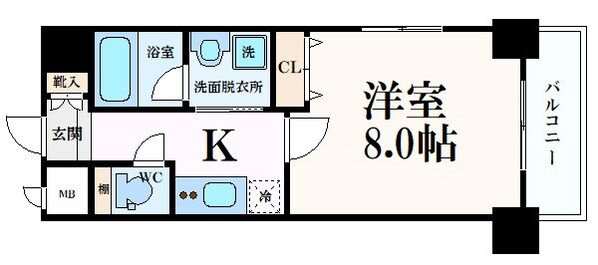 ベラジオ雅び四条通Ⅱの物件間取画像